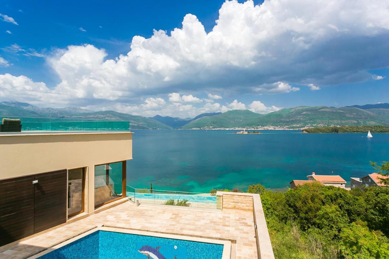 Villa Semiramis Tivat Bagian luar foto